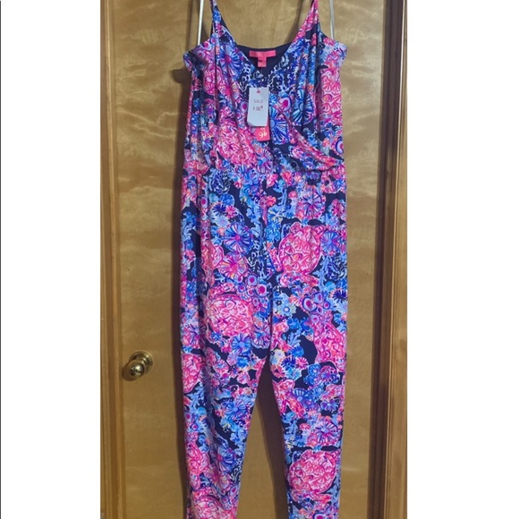NWT Dante Jumpsuit Lilly Pulitzer size XL - Picture 1 of 3